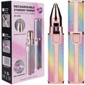 Buy Facial Beauty - 2 In 1 Rechargeable Electric Eyebrow Trimmer Body Facial Hair Removal in Pakistan